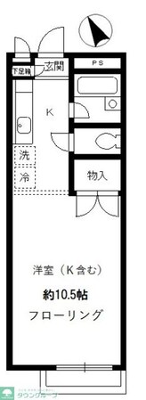 ハイツ伊藤の物件間取画像